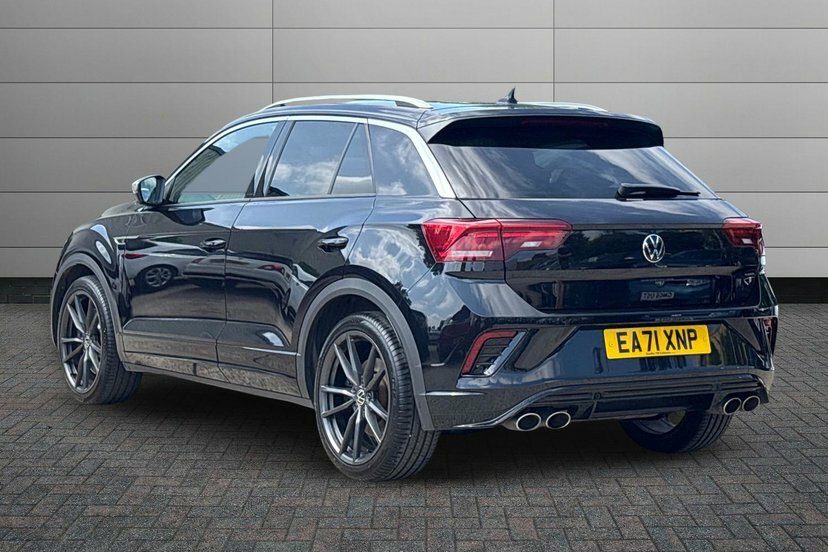Volkswagen T-Roc 2.0 Tsi R Suv Dsg 4Motion 300 Ps EA71XNP Black #3