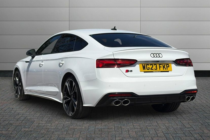 Audi S5 3.0 Tdi V6 Black Edition Sportback Tipt White #3