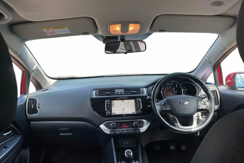 Kia RIO 1.4 Ecodynamics 3 Hatchback 107 Red #6