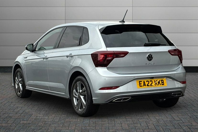 Volkswagen Polo 1.0 Tsi R-line Hatchback Dsg 95 Ps EA22KKB Silver #3