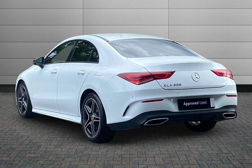 Mercedes-Benz CLA Class Cla200 Amg Line Executive KN23XYB White #2