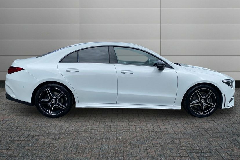 Mercedes-Benz CLA Class Cla200 Amg Line Executive KN23XYB White #3