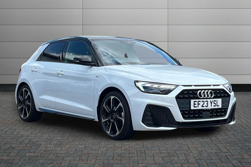 Audi A1 1.0 Tfsi 30 Black Edition Sportback S T White