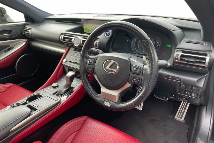 Lexus RC 2.5 300H F Sport Coupe Hybrid E-cvt 22 Black #6