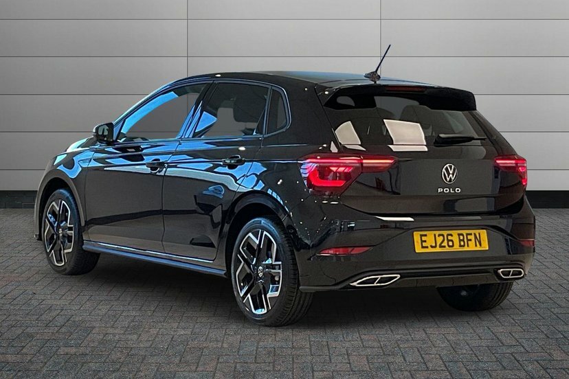 Volkswagen Polo 1.0 Tsi Black Edition Dsg EJ26BFN Black #3