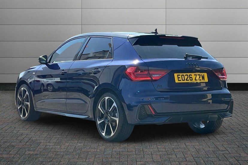 Audi A1 1.0 Tfsi 30 Black Edition Sportback S T EO26ZZW Blue #3