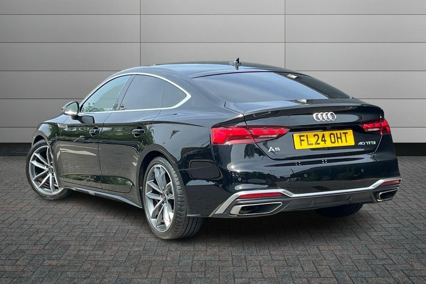Audi A5 2.0 Tfsi 40 S Line Sportback S Tronic FL24OHT Black #3
