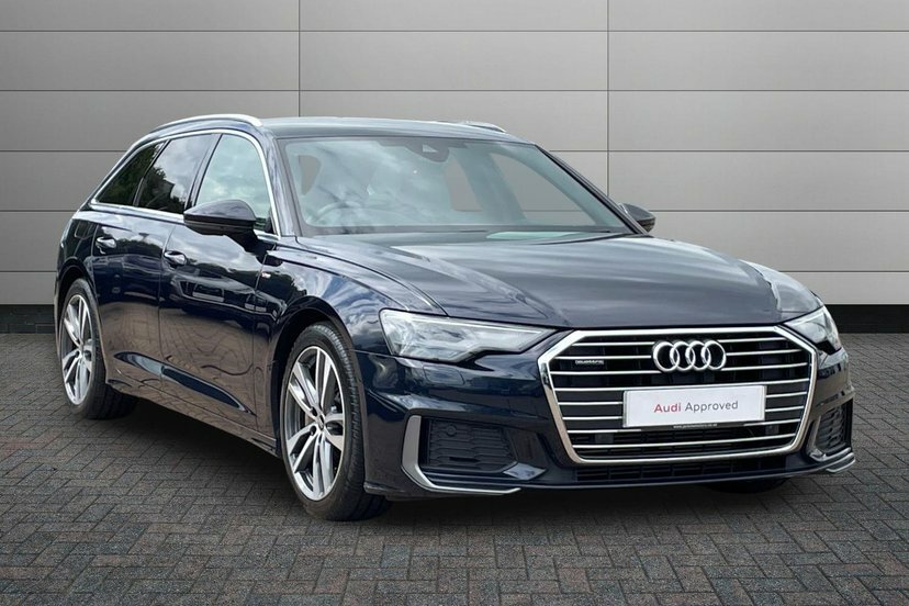 Audi A6 Avant 2.0 Tfsie 50 S Line Estate Plug-in Hybr Blue