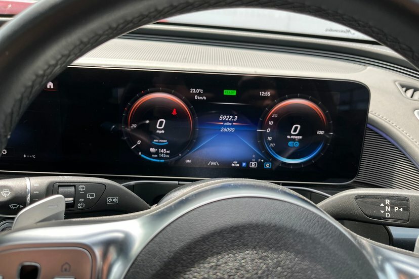 Mercedes-Benz EQC Eqc 400 80Kwh Amg Line Premium Suv KM73BFX Black #6