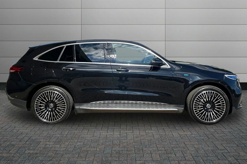 Mercedes-Benz EQC Eqc 400 80Kwh Amg Line Premium Suv BG73HXK Black #3