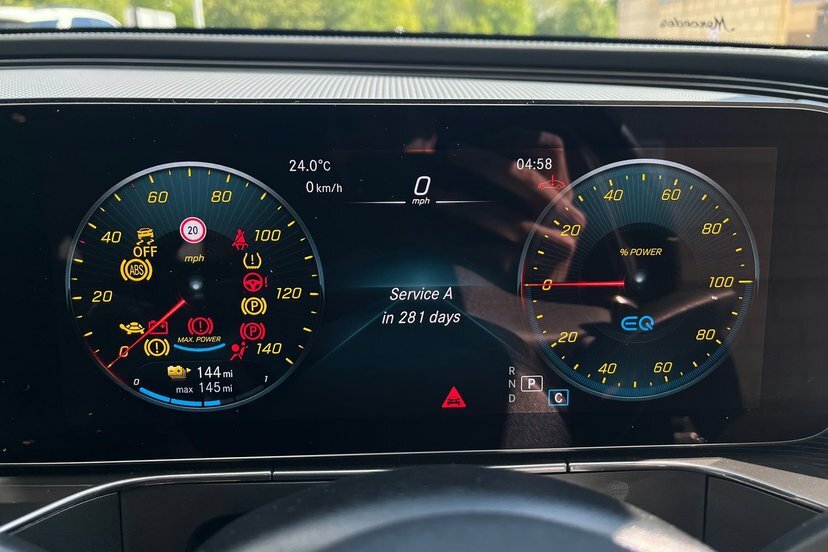 Mercedes-Benz EQC Eqc 400 80Kwh Amg Line Premium Suv BG73HXK Black #6