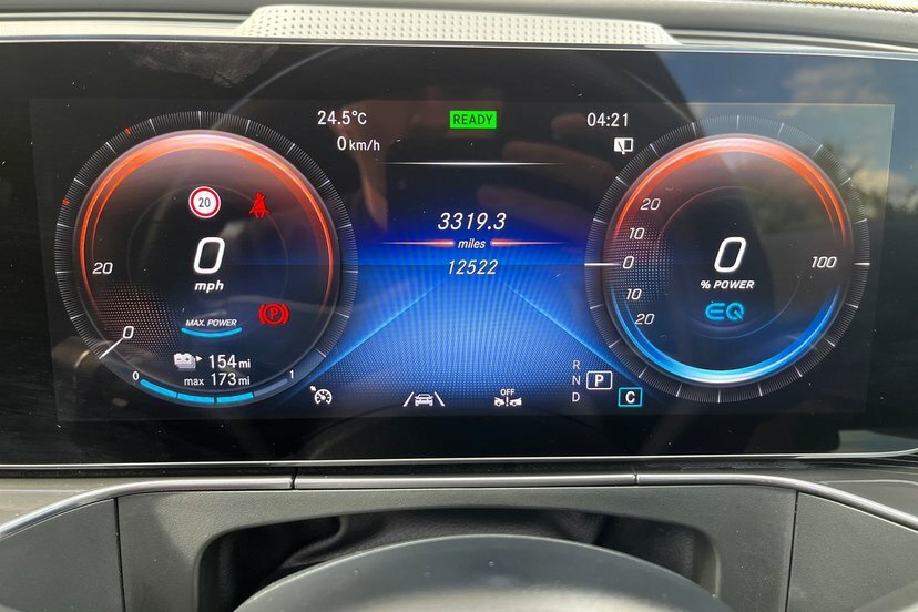 Mercedes-Benz EQC Eqc 400 80Kwh Amg Line Premium Plus SN73UXX Blue #6