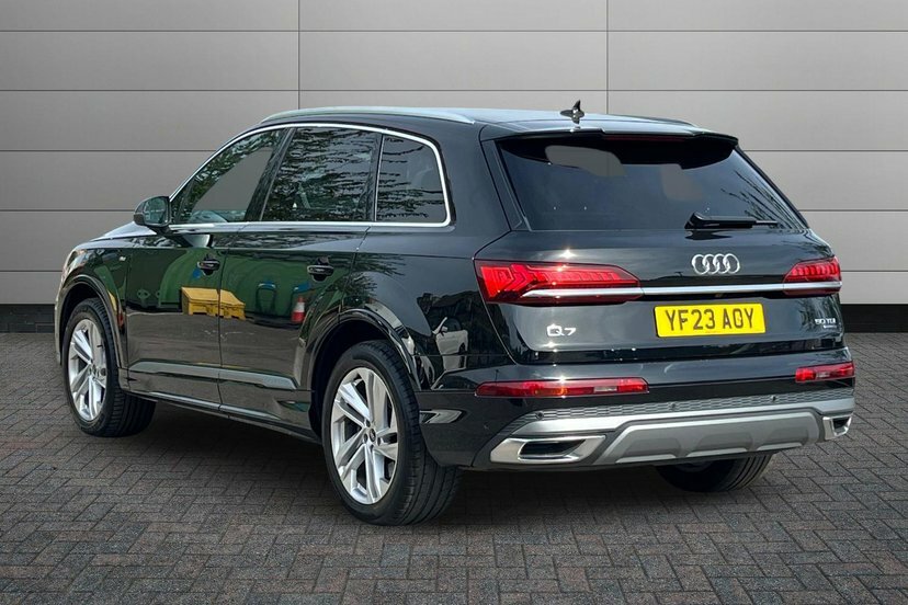 Audi Q7 3.0 Tdi V6 50 S Line Suv Tiptronic Quat YF23AOY Black #3