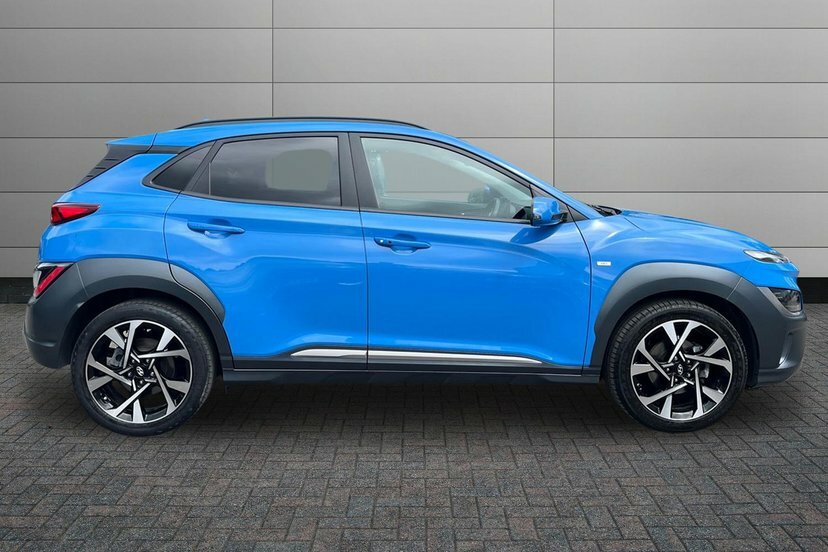 Hyundai Kona 1.0 T-gdi Mhev Premium Suv Hybrid Manua RO22VVJ Blue #4
