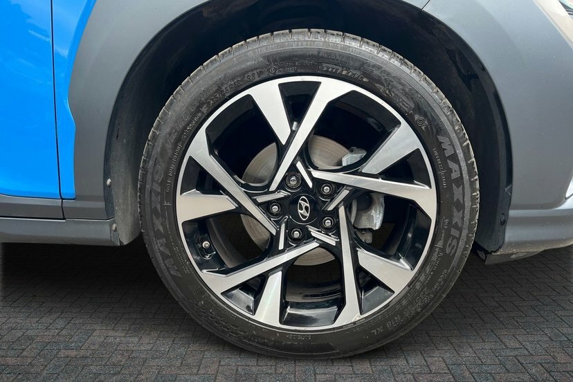 Hyundai Kona 1.0 T-gdi Mhev Premium Suv Hybrid Manua RO22VVJ Blue #5