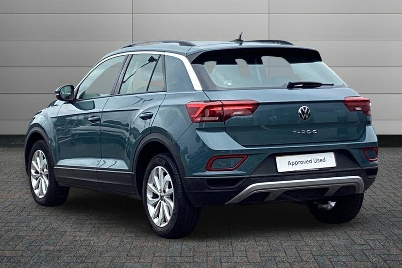 Volkswagen T-Roc 1.5 Tsi Life Suv 150 Ps AO72OFU Blue #3