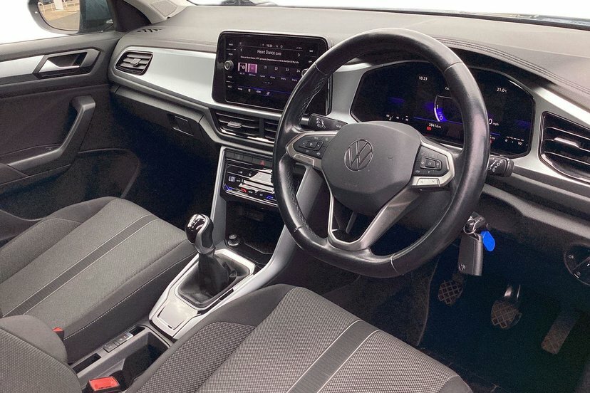Volkswagen T-Roc 1.5 Tsi Life Suv 150 Ps AO72OFU Blue #6