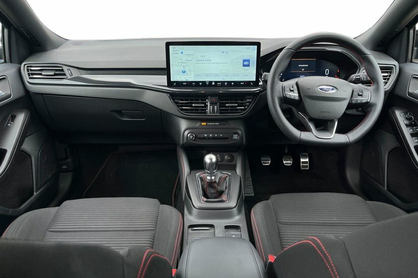 Ford Focus 1.0T Ecoboost Mhev St-line X Hatchback RF75WLR Black #5