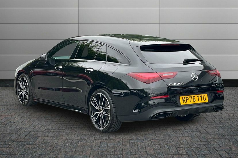 Mercedes-Benz CLA Class 1.3 Cla200h Mhev Amg Line Premium Shooting Brake KP75TYU Black #2