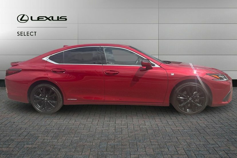 Lexus ES 2.5 300H F Sport Saloon Hybrid E-cvt 2 FM72NHA Red #4