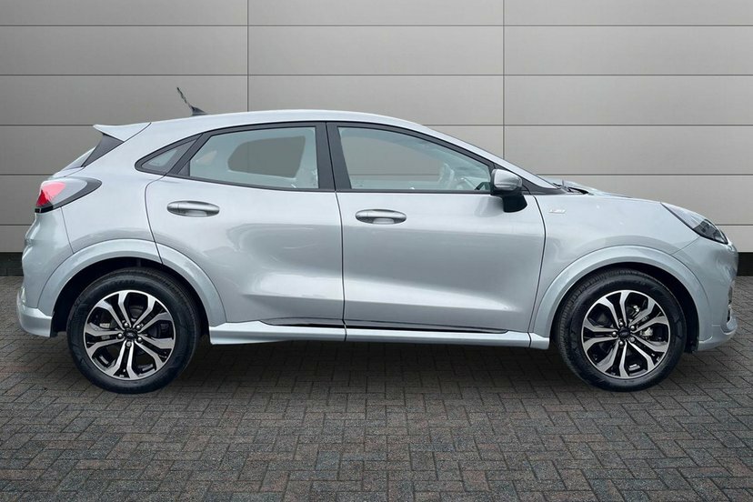 Ford Puma 1.0T Ecoboost Mhev St-line Suv Hybrid D YS23CUG Silver #4