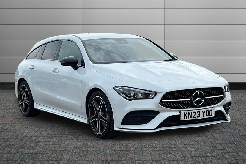 Mercedes-Benz CLA Class Cla200 Amg Line Premium Shooting Brake White
