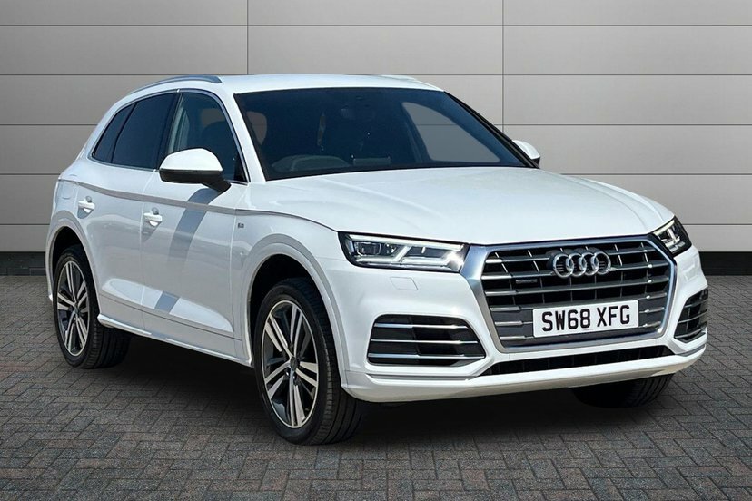 Audi Q5 2.0 Tdi 40 S Line S Tronic Quattro SW68XFG White