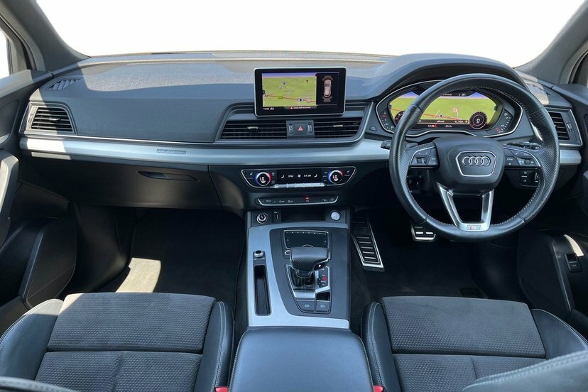 Audi Q5 2.0 Tdi 40 S Line S Tronic Quattro SW68XFG White #6