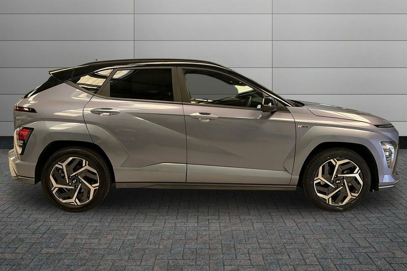 Hyundai Kona 1.6 H-gdi N Line S Suv Hybrid Dct 141 RA24KNV Blue #4