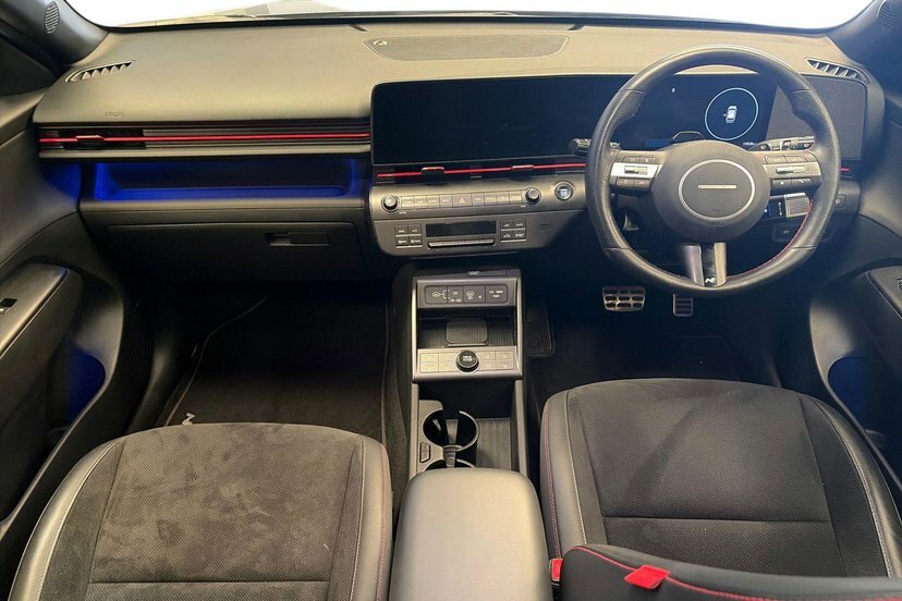 Hyundai Kona 1.6 H-gdi N Line S Suv Hybrid Dct 141 RA24KNV Blue #6