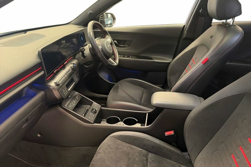 Hyundai Kona 1.6 H-gdi N Line S Suv Hybrid Dct 141 RA24KNV Blue #2