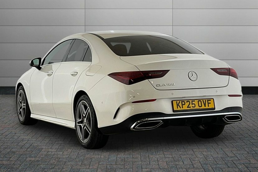 Mercedes-Benz CLA Class Cla 180 Amg Line Executive Coupe KP25OVF White #2