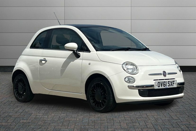 Fiat 500 1.2 Lounge Hatchback Euro 5 69 OV61SXF White