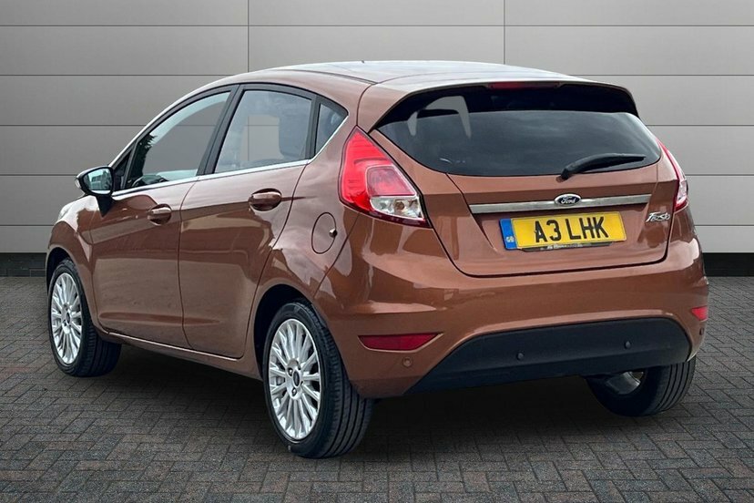 Ford Fiesta 1.6 Titanium Powershift Euro 5 Yellow #3