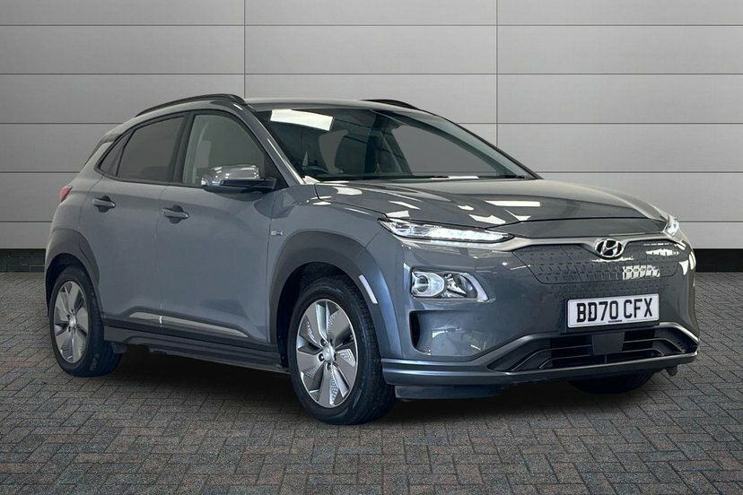 Hyundai Kona 64Kwh Premium Suv 7Kw Charger BD70CFX Grey