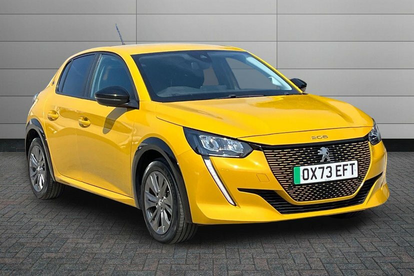 Peugeot e-208 50Kwh Active Premium Hatchback Yellow
