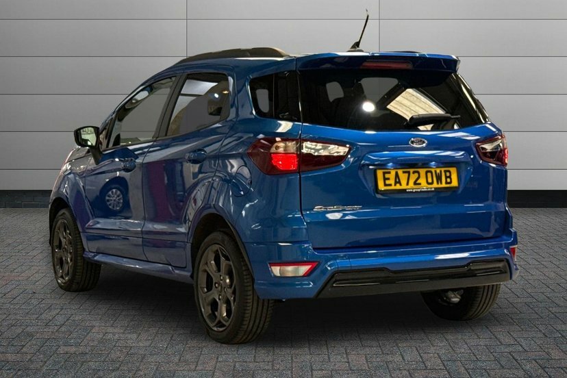 Ford Ecosport 1.0T Ecoboost Gpf St-line Suv 1 EA72OWB Blue #3