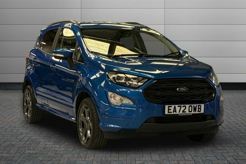Ford Ecosport 1.0T Ecoboost Gpf St-line Suv 1 EA72OWB Blue