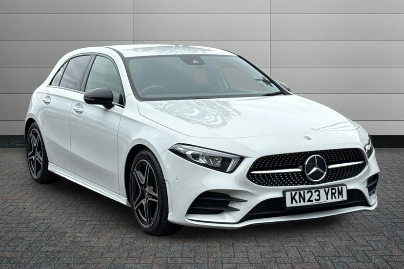 Mercedes-Benz A Class A200 Amg Line Executive Hatchback KN23YRM White