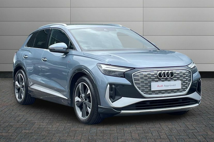 Audi Q4 E Tron 40 S Line Suv 82Kwh 204 Ps Blue