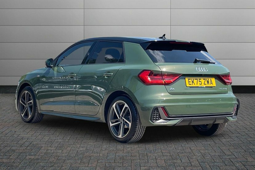 Audi A1 1.0 Tfsi 30 S Line Sportback S Tronic EK75ZWA Green #3