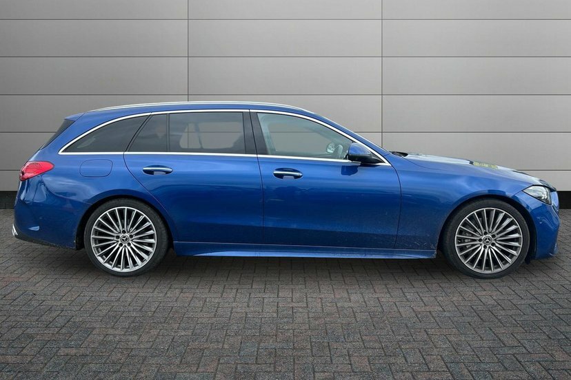 Mercedes-Benz C Class 2.0 C220dh Mhev Amg Line Premium Estate Dies MT22OUA Blue #3