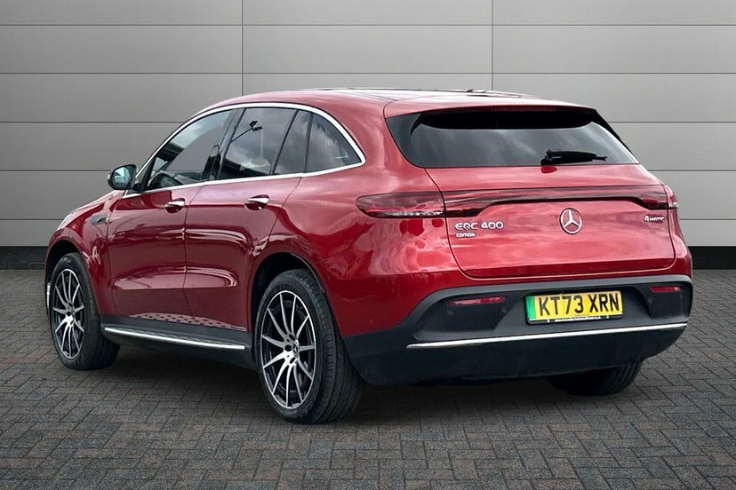 Mercedes-Benz EQC Eqc 400 80Kwh Amg Line Edition Suv Au KT73XRN Red #2