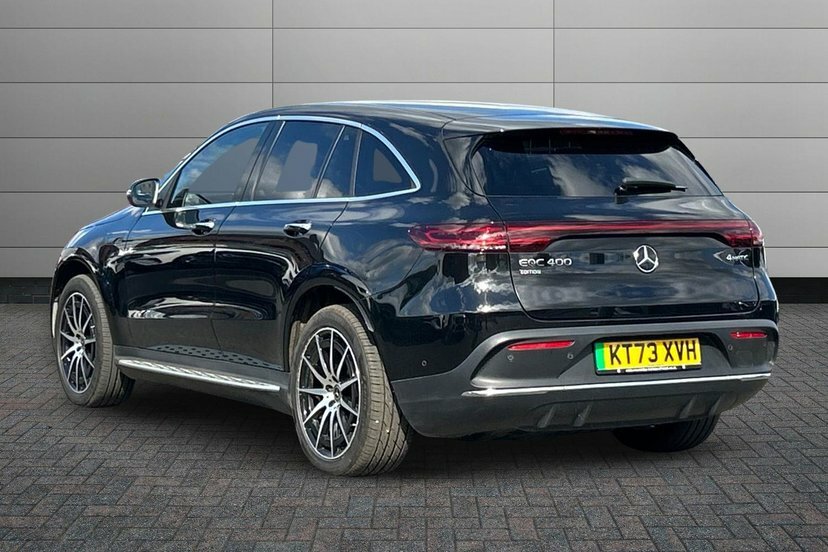 Mercedes-Benz EQC Eqc 400 80Kwh Amg Line Edition Suv Au KT73XVH Black #2