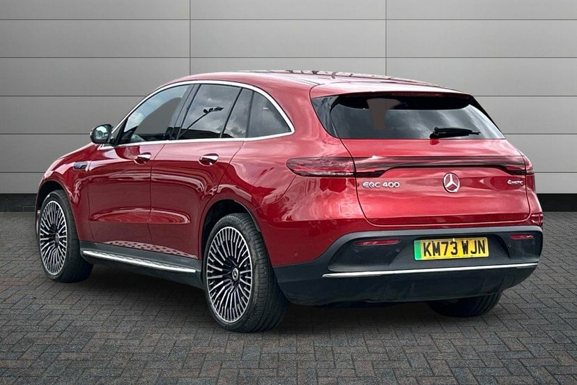Mercedes-Benz EQC Eqc 400 80Kwh Amg Line Premium Suv KM73WJN Red #2