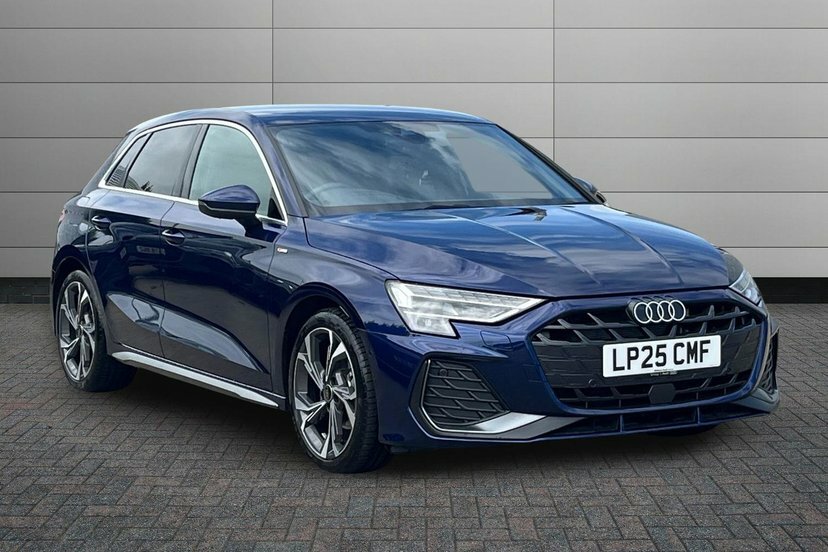 Audi A3 1.5 Tfsi 35 S Line Sportback S Tronic Blue