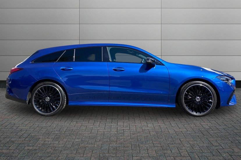 Mercedes-Benz CLA Class 2.0 Cla220d Amg Line Premium Plus Shooting Brake KP25DHN Blue #3
