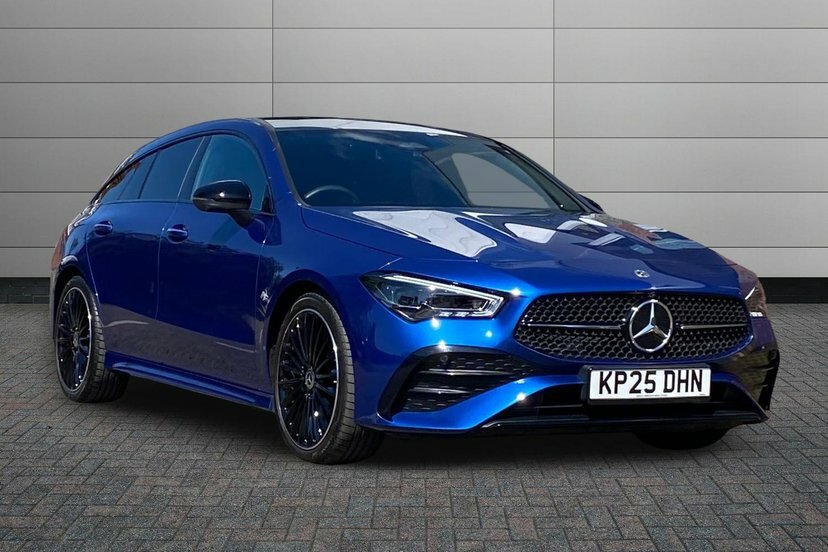 Mercedes-Benz CLA Class 2.0 Cla220d Amg Line Premium Plus Shooting Brake Blue