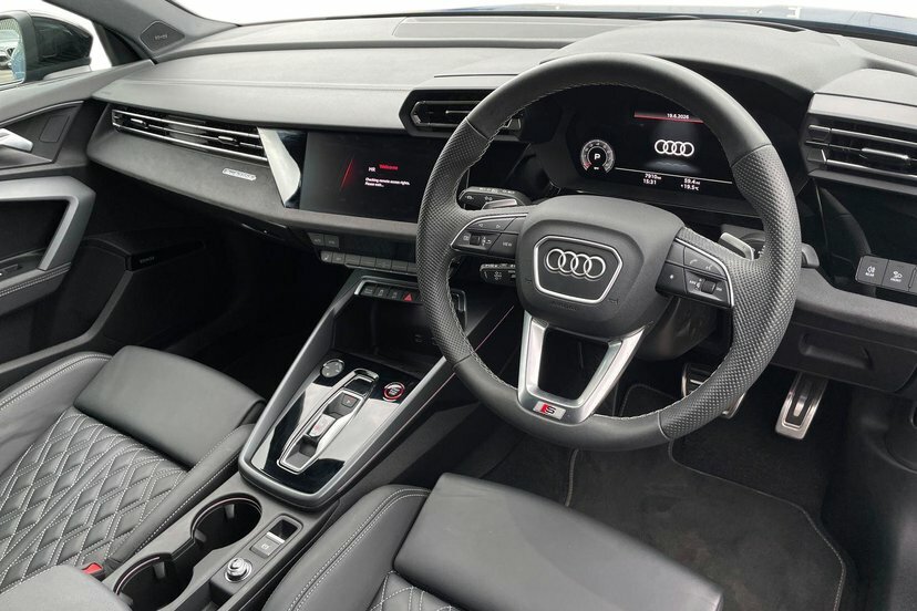 Audi S3 2.0 Tfsi Black Edition Sportback S Tron LS25HHO Blue #6