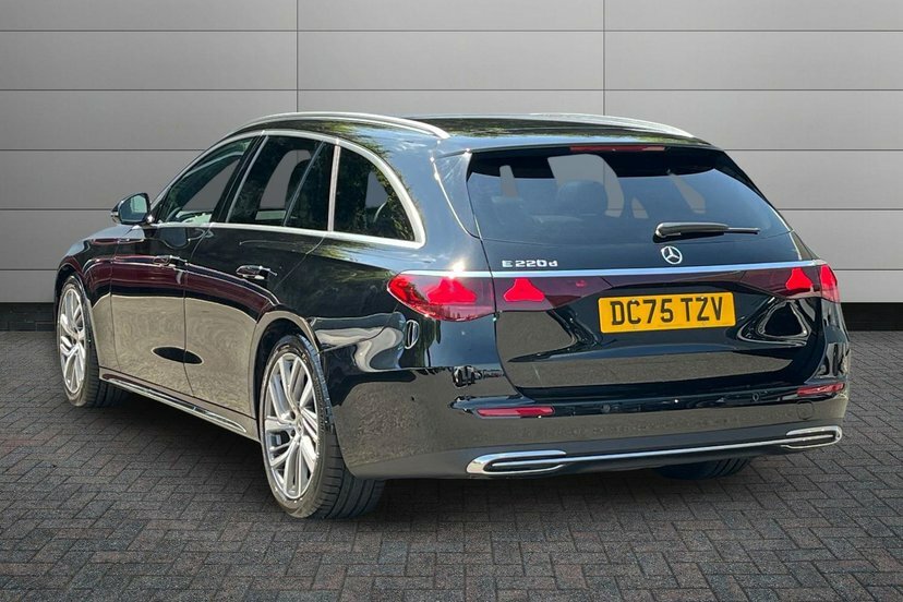 Mercedes-Benz E Class E220dh Mhev Exclusive Premium Estate DC75TZV Black #2